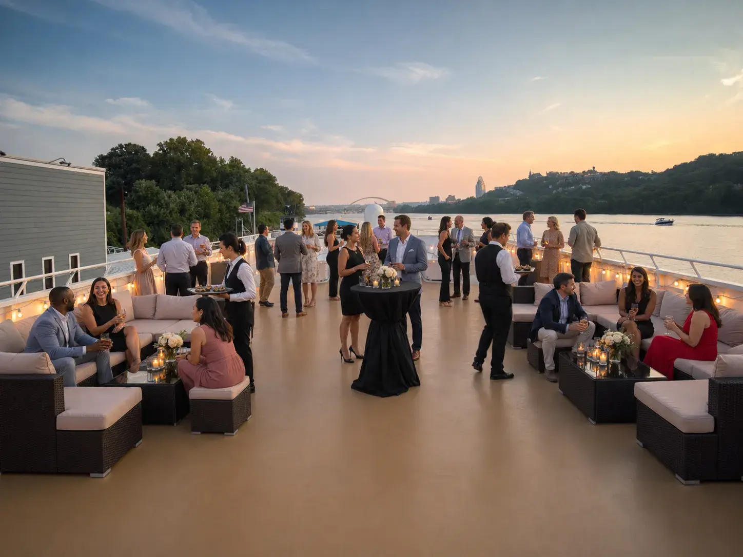 Corporate Events aboard The Destiny in Cincinnati