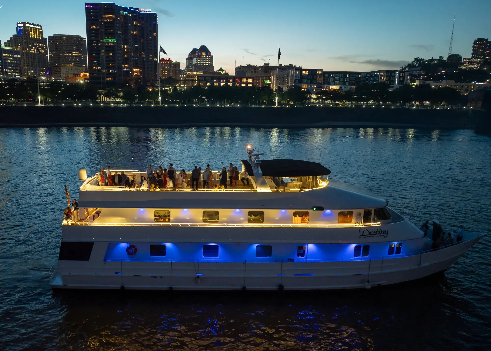 Moonlight Cruises aboard The Destiny in Cincinnati