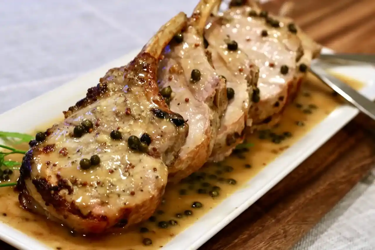 Pork Loin Dinner plated dish